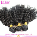 Tangle free kinky twists hair cheap virgin unprocessed malaysian kinky curl sew in hair weave